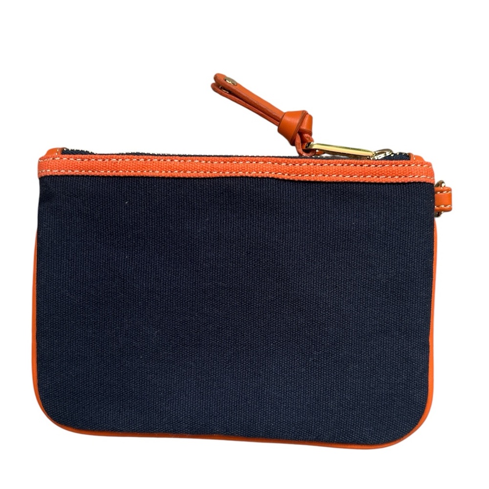 🧜🏻‍♀️Spartina 449 TYBEE Linen Whale Zip Case Bag - Picture 3 of 8